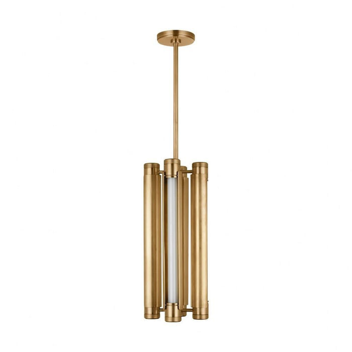 Visual Comfort Modern Collection - AKPD690WDBZ - Capa - 30.6W 4 LED Pendant-24 Inch Tall and 10 Inch Wide