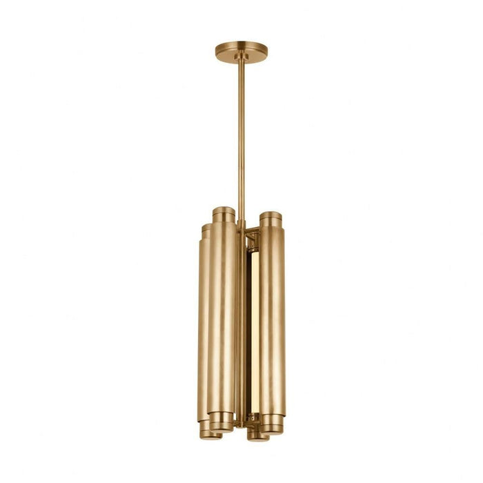 Visual Comfort Modern Collection - AKPD690WDBZ - Capa - 30.6W 4 LED Pendant-24 Inch Tall and 10 Inch Wide