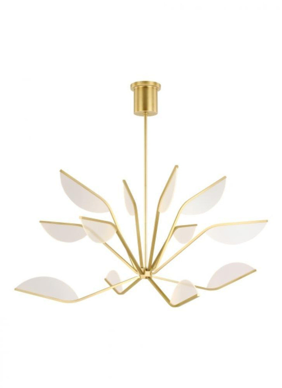 Belterra Chandelier, 1-Light, LED, Natural Brass, 48"W (700BLT48NB-LED935 70PKE8T)