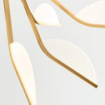 Belterra Chandelier, 16-Light, LED, Natural Brass, 46.3"W (700BLT43NB-LED930 70PDAX3)