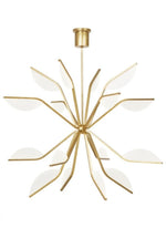 Belterra Chandelier, 16-Light, LED, Natural Brass, 46.3"W (700BLT43NB-LED930 70PDAX3)