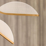 Belterra Globe Chandelier, 1-Light, LED, Natural Brass, 38"W (700BLT38GNB-LED930 70PDAX0)