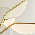 Collier Chandelier, LED, Natural Brass, 143.9"H (700CLR132NB-LED930S 70PGJDZ)