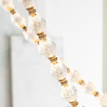 Collier Chandelier, LED, Natural Brass, 118.5"H (700CLR108NB-LED930S 70PGHHN)