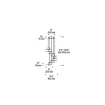 Eaves Ceiling Chandelier, 8-Light, LED, Natural Brass, 15.8"W (700TRSPEVS8RNB-LED930 70PGDJR)