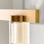 Esfera Large Linear Chandelier, 6-Light, LED, Natural Brass, 60"L (700LSESF60NB-LED927 70PGEJ1)