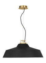 The Shanti Ceiling Pendant, 1-Light, LED, Polished Nickel, 20.5"W (SLPD13427N 70PKJ50)