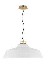 The Shanti Ceiling Pendant, 1-Light, LED, Dark Bronze, 26"W (SLPD13527BZ 70PKJ55)