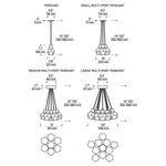 Wythe Large Chandelier, 8-Light, LED, Plated Brass, 39.3"W (700WYT8BR-LED927 70PGEH1)