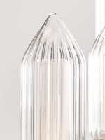 Langston Large Chandelier, 12-Light, LED, Plated Brass, 46.6"L (700LGSN46BR-LED927 70PGJEG)