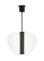 Nyra Chandelier, 1-Light, LED, Nightshade Black, 27.4"W (700NYR28B-LED935 70PKF68)