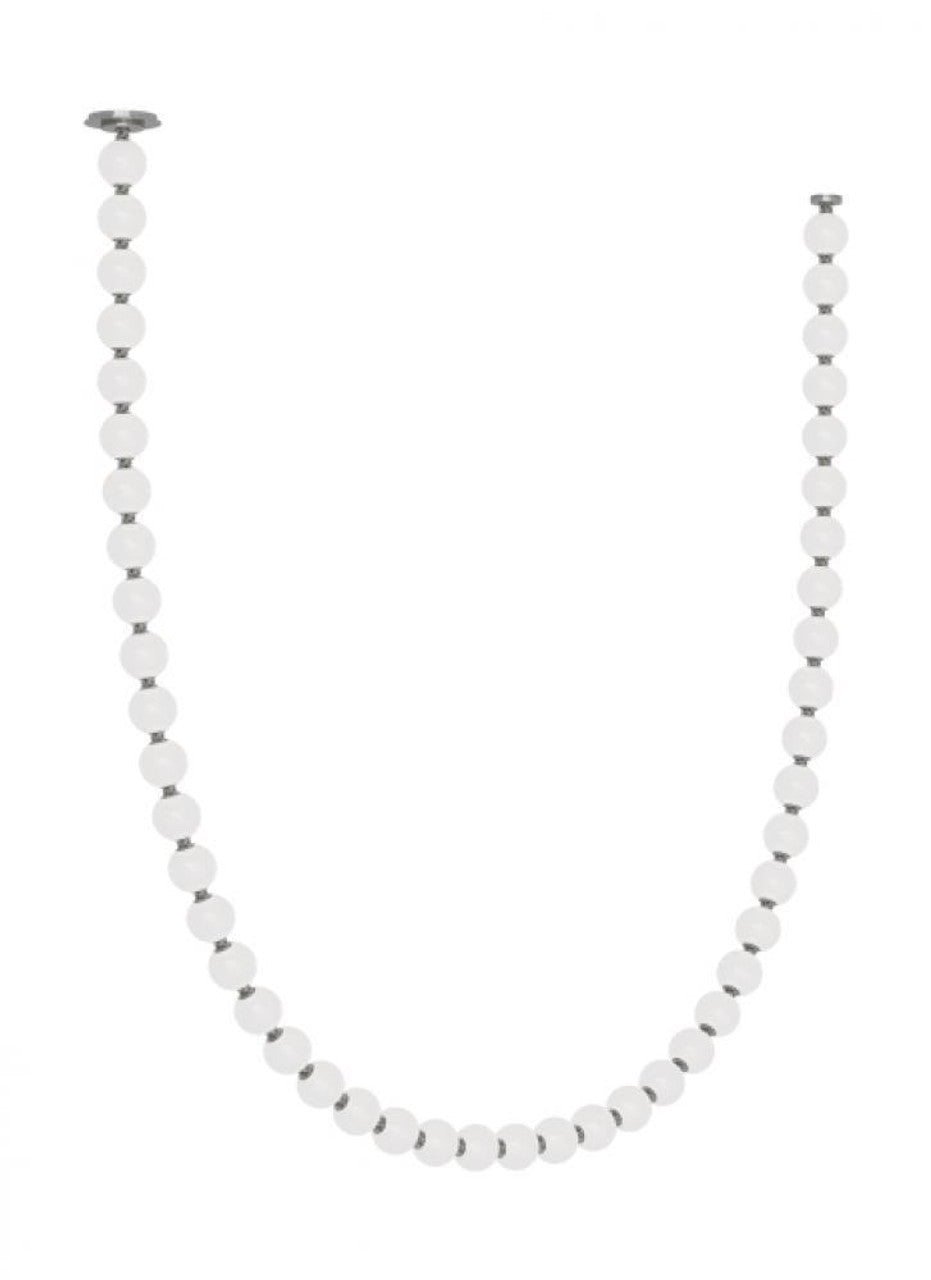 Perle Chandelier, LED, Polished Nickel, 140.5"H (SLCH22427NR 70PKH5H)