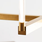 Phobos Medium Chandelier, 4-Light, LED, Natural Brass, 24"W (700PHB24NB-LED927 70PGAN3)