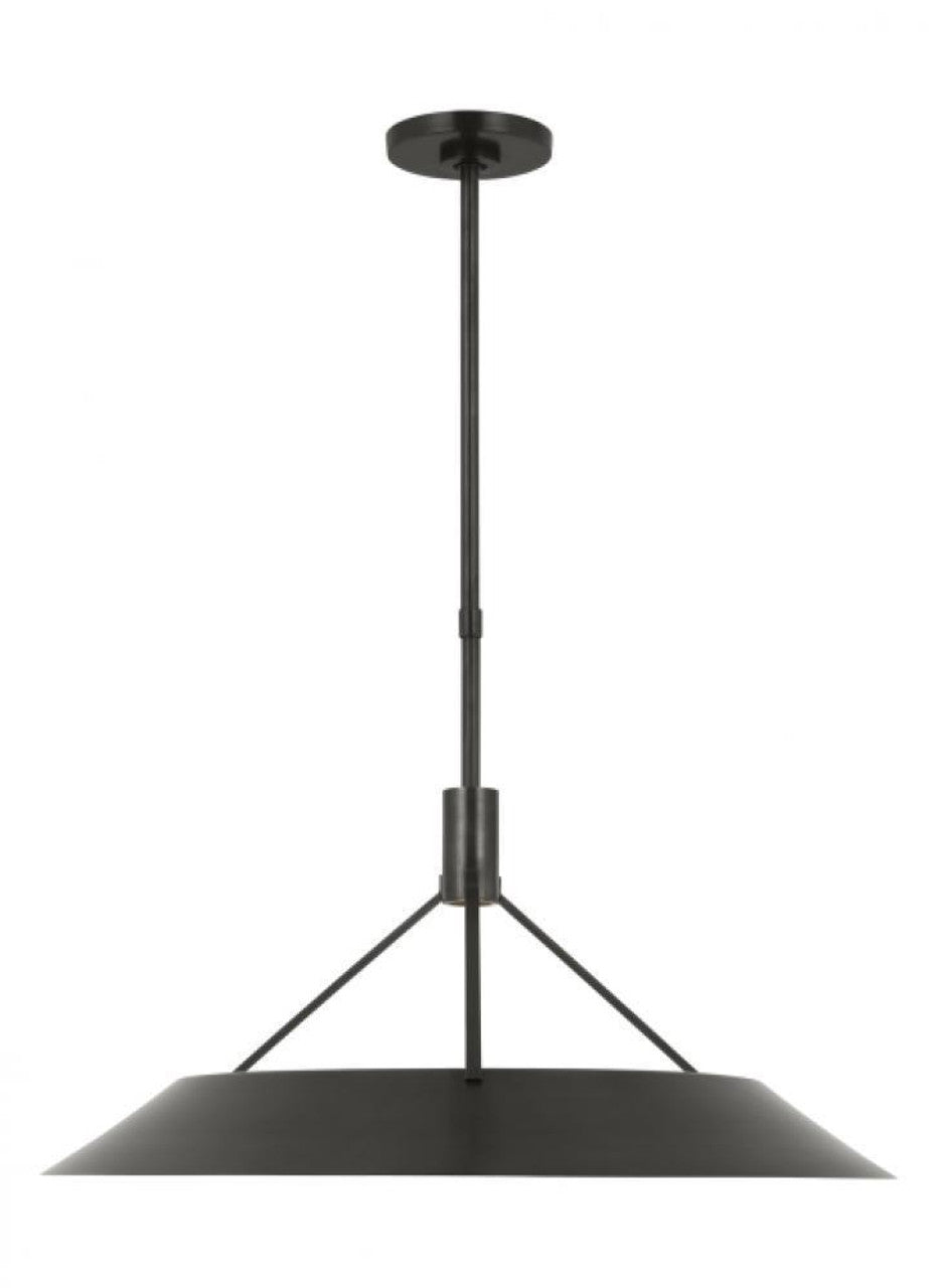 Perle Pendant, 1-Light, LED, Dark Bronze, 38.9"H (SLPD22927BZR-277 70PKL2Q)