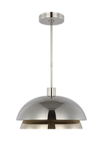 The Shanti Ceiling Pendant, 1-Light, LED, Natural Brass, 20.5"W (SLPD13427NB 70PKJ51)