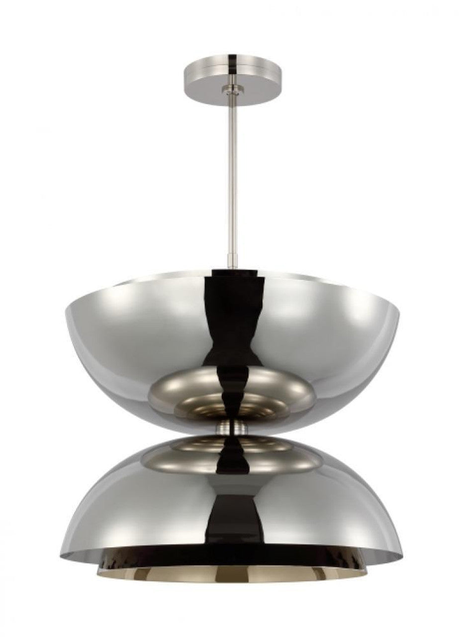 The Shanti Ceiling Pendant, LED, Dark Bronze, 20.5"W (SLPD13227BZ 70PKJ4T)