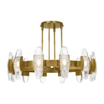 Wythe X-Large Chandelier, 12-Light, LED, Plated Brass, 47.2"W (700WYT12BR-LED927 70PGEH7)