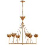 Alberto Large Low Ceiling Chandelier