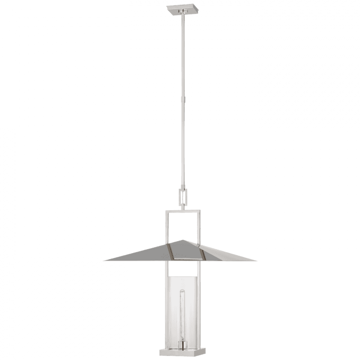 Hendricks Large Globe Pendant - Polished Nickel