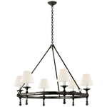 Grenol Medium Modern Bamboo Chandelier