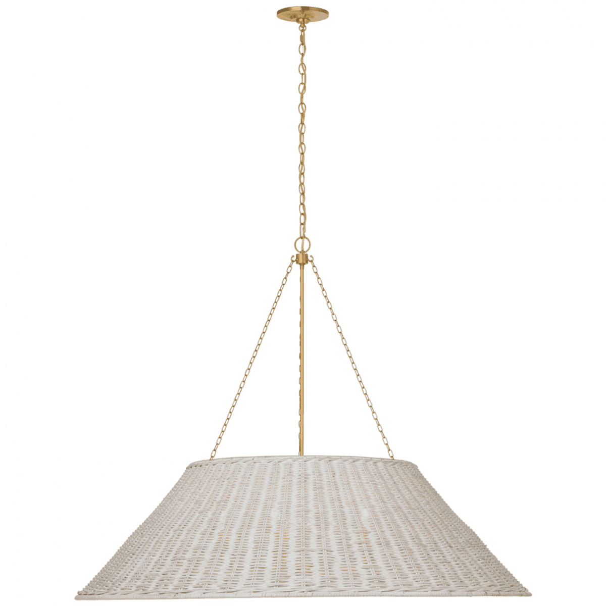 Cara Medium Sculpted Pendant - Polished Nickel