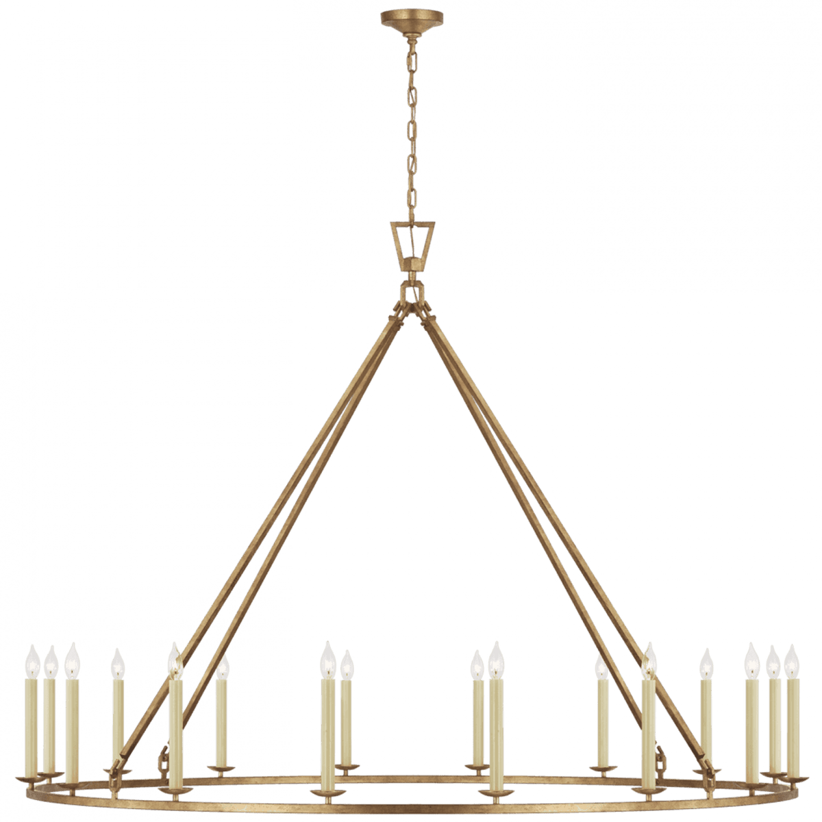 Darlana Grande Single Ring Chandelier