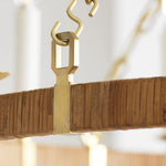 Darlana Large Wrapped Ring Chandelier