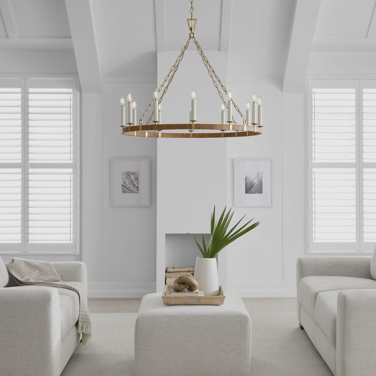 Walker Grande Offset Chandelier