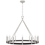 Darlana Large Wrapped Ring Chandelier