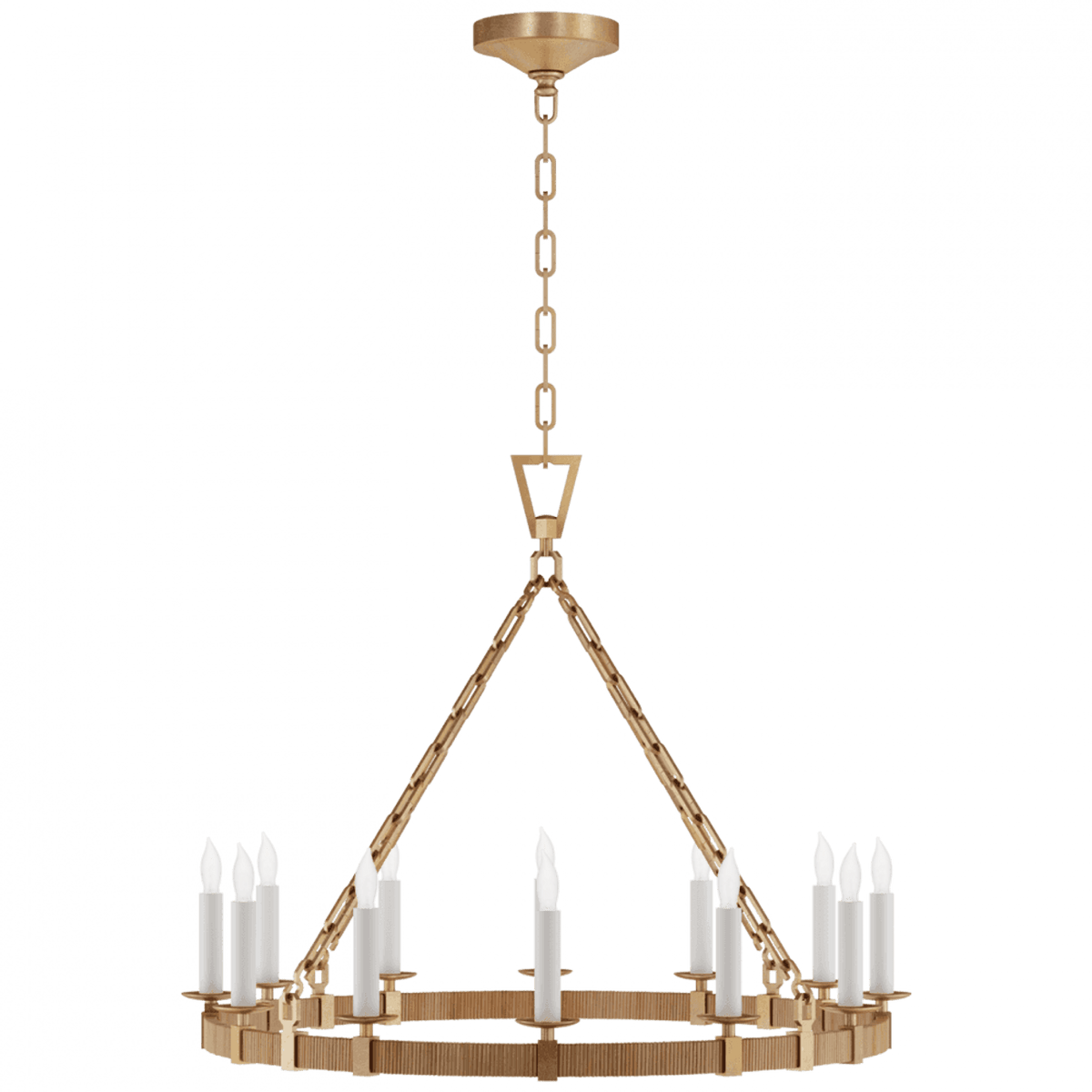 Darlana Medium Wrapped Ring Chandelier