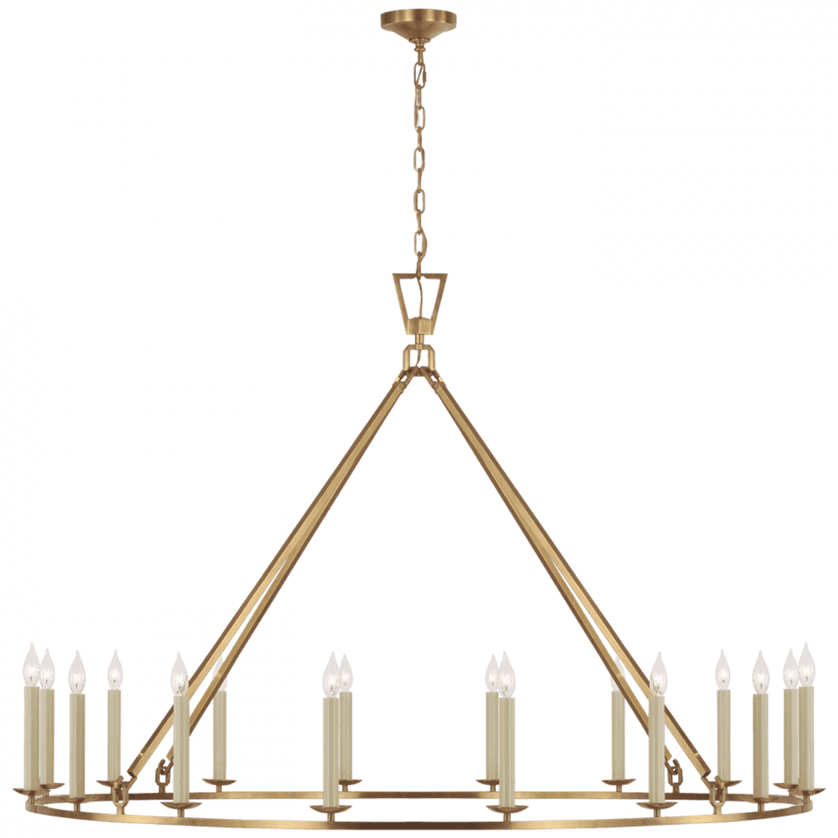 Darlana Oversized Single Ring Chandelier