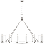 Darlana Oversized Single Ring Chandelier