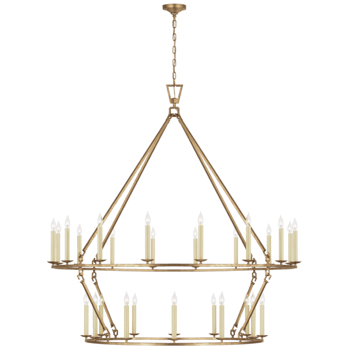 Darlana Oversized Two Tier Chandelier