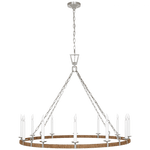 Darlana XL Wrapped Ring Chandelier