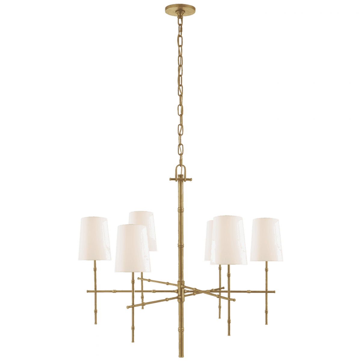 Grenol Medium Modern Bamboo Chandelier