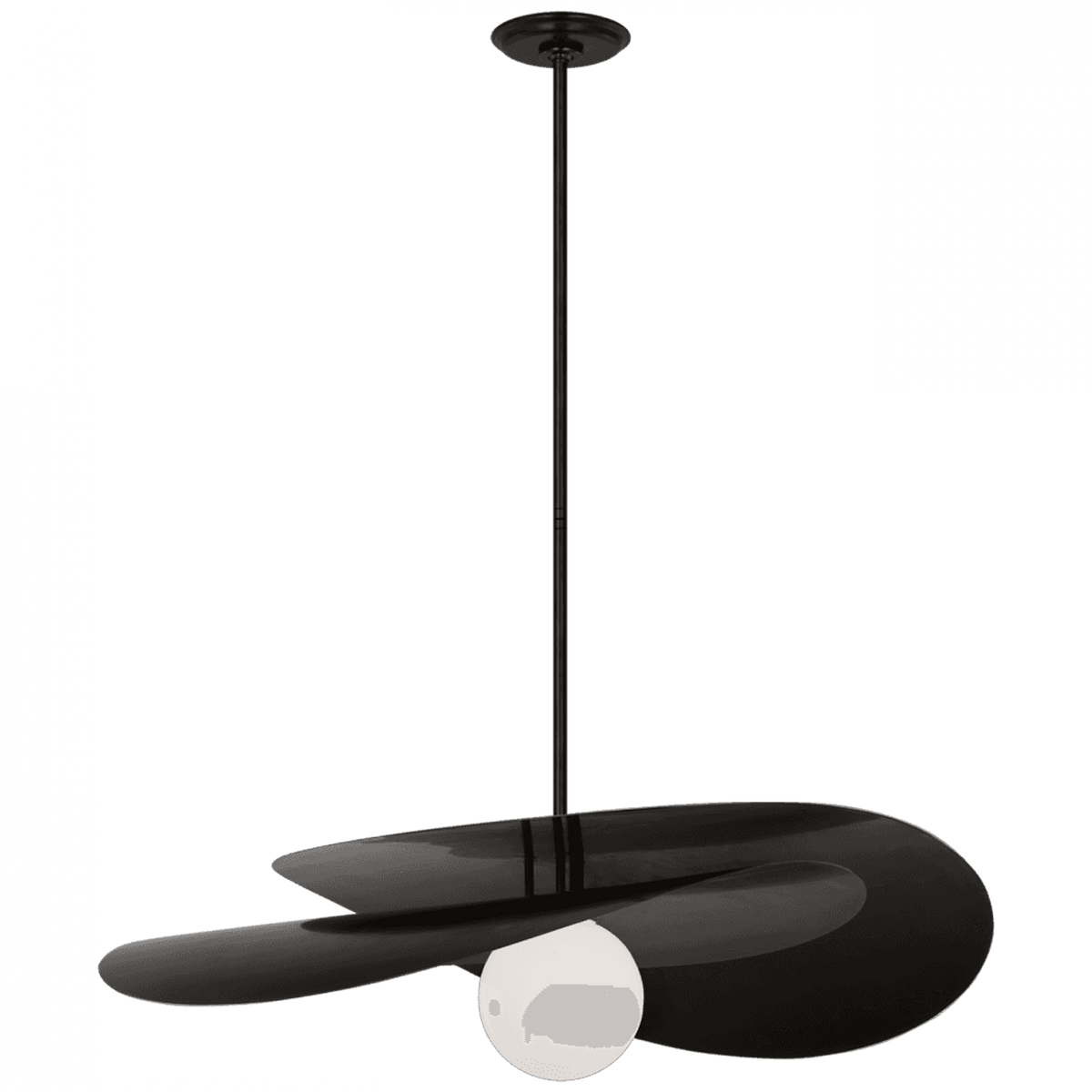 Gatsby Pendant, 3-Light, LED, Sterling, 9.2"W (139058-LED-STND-85-CR 5Z5XUV)