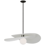 Gatsby Pendant, 3-Light, LED, Soft Gold, 9.2"W (139058-LED-STND-84-CR 5Z5XUU)