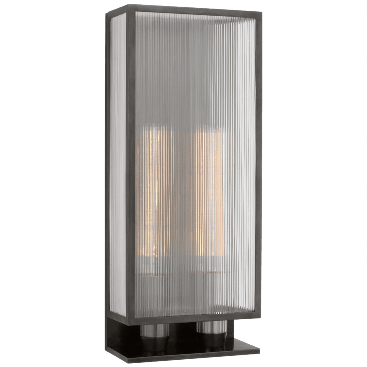 York 16" Double Box Outdoor Sconce