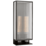 York 16" Double Box Outdoor Sconce