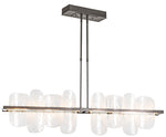 Vitre 51.9" Wide Large Natural Iron LED Linear Pendant