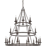 Quoizel Lighting - VYR5024ML - Voyager Chandelier 4 Light Steel - 52 Inches high