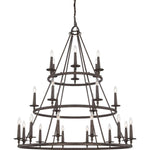 Quoizel Lighting - VYR5024ML - Voyager Chandelier 4 Light Steel - 52 Inches high