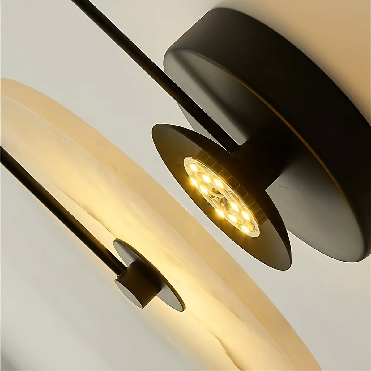 Moonshade Natural Marble Sconce Light