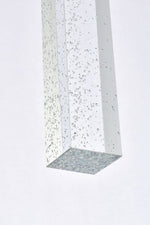 Weston 42" Wide Black Crystal 25-Light LED Cluster Pendant