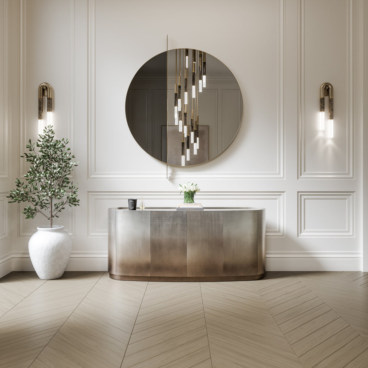 ANTONIA 28 "HRSF Sconce