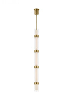 Wit Pendant, 1-Light, LED, Aged Brass, 4"W (700TDWIT4R-LED930 70P9F5K)