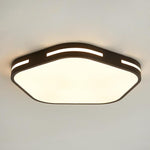 Hexagon Flush Mount Light Fixture Minimalist LED Ceiling Light