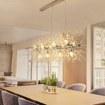 Dazzling Crystal LED Modern Chandeliers Pendant Light Hanging Lamp