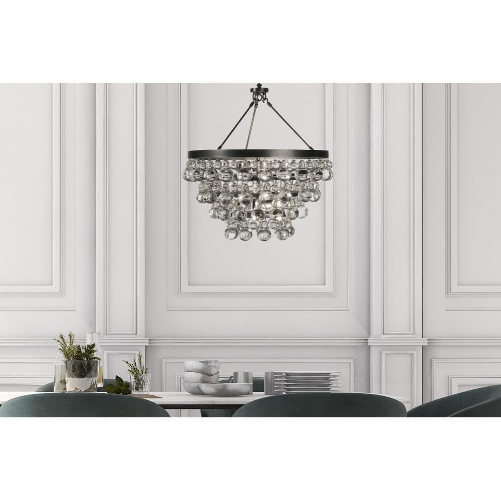 Robert Abbey Lighting - 1000 - Bling 4-Light Chandelier 20.5 Inches Wide and 22 Inches Tall