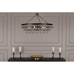 Robert Abbey Lighting - Z1004 - Bling 6-Light Chandelier 33.625 Inches Wide and 23.75 Inches Tall